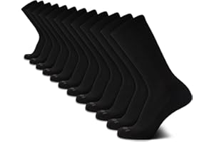 AND1 Mens Crew Socks - 12 Pack Moisture Wicking Cushioned Performance Breathable Athletic Socks for Men (Sizes: 6-12.5)