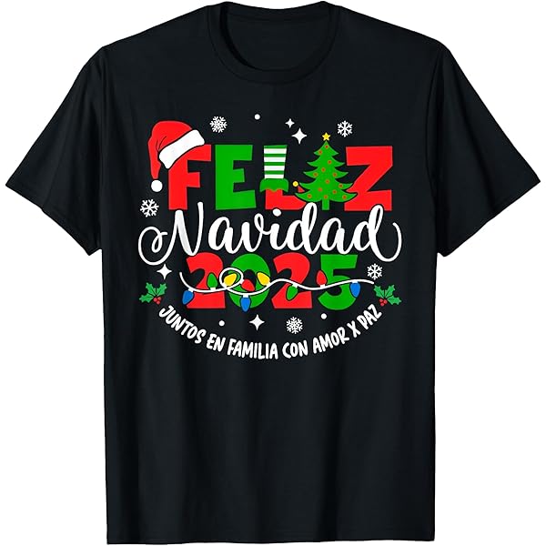 Amazon.com: Feliz Navidad, Christmas, Santa in Cool Sunglasses T