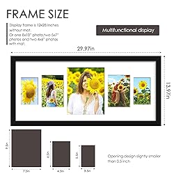 DUENPY 12x28 Collage Picture Frames Display One