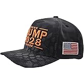 45 47 Trump 2028 Hat, Women & Men Embroidered Patriotic Hats, Adjustable Golf Baseball Cap