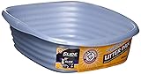 Arm & Hammer Cat Pan/Litter Box, Small, Pearl Ash