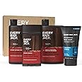 Every Man Jack Men’s Cedar + Red Sage Bath and Body Gift Set - Clean Ingredients & Cedar, Sage, and Spice Ccent - Round Out His Routine with Men’s Body Wash, 2-in-1 Shampoo, Deodorant & Face Wash