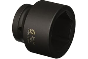 Sunex 572 1" Drive Standard 6 Point Impact Socket 2-1/4"