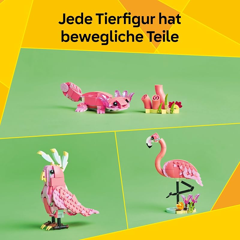 Creator 3in1 Wilde Tiere: Rosa Flamingo 31170 — Foto 4 von 8