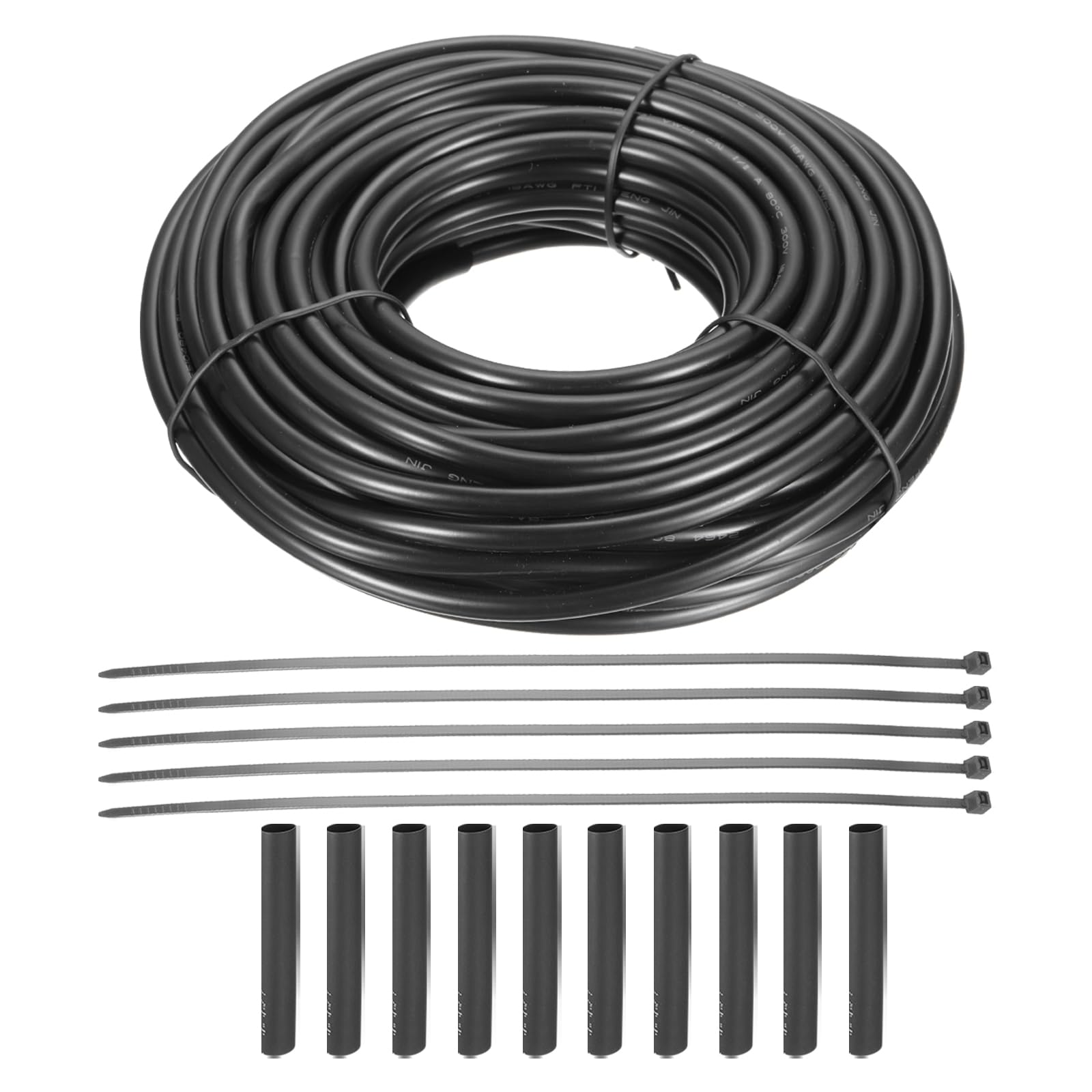 uxcell 16 Gauge Wire 3 Conductor Electrical Wire, 16 AWG Stranded PVC Cord, 16/3 Low Voltage Landscape Lighting Copper Cable for House Wiring Garage Trailer Boat Wiring, 15.2m/50ft