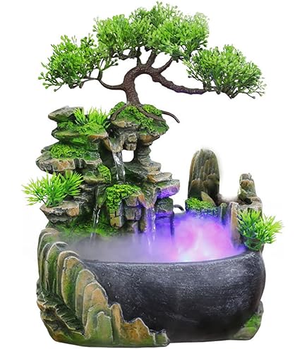 Amazon.com: Xshelley Indoor Tabletop Fountains ， Rockery