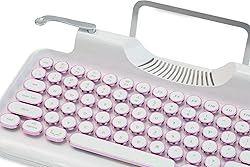 RYMEK Typewriter Style Mechanical Wired & Wireless