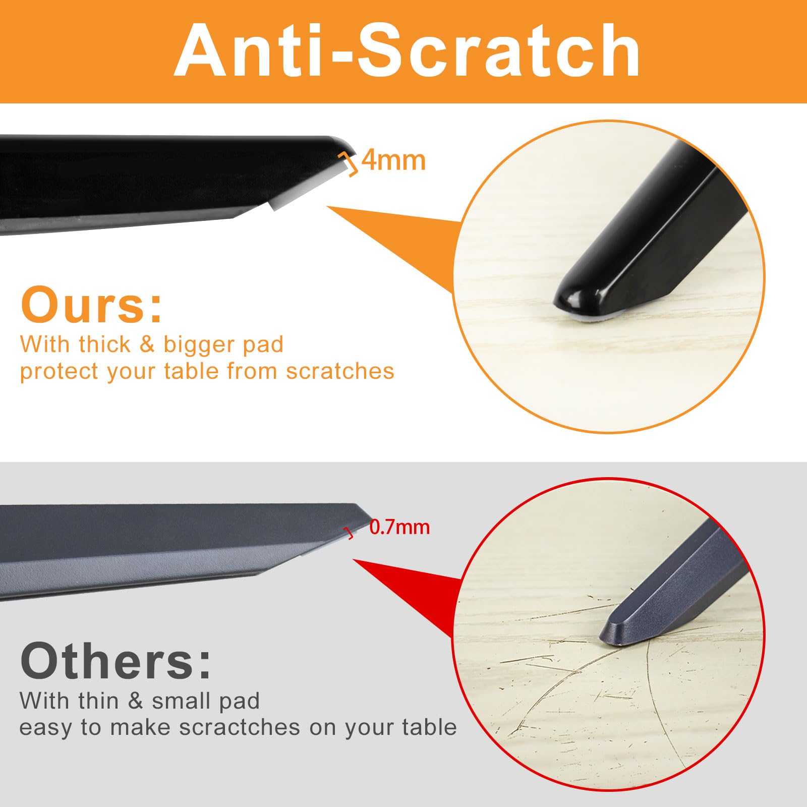 TV Stand Legs for Onn Smart Tv - Only for 40