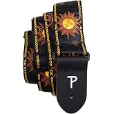 Perri&rsquo;s Leathers Ltd. - Guitar Strap - Jacquard - Adjustable - For Acoustic/Bass/Electric Guitars - Made in Canada