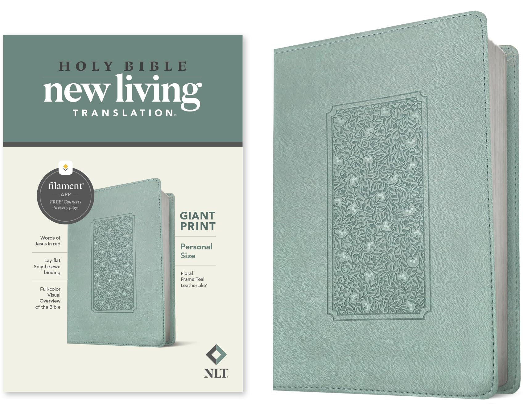 NLT Personal Size Giant Print Bible, Filament Enabled (LeatherLike, Floral Frame Teal, Red Letter): Includes Free Access to the Filament Bible App ... Notes, Devotionals, Worship Music, and Video NLT Personal Size Giant Print Bible, Filament Enabled (LeatherLike, Floral Frame Teal, Red Letter): Includes Free Access to the Filament Bible App ... Notes, Devotionals, Worship Music, and Video Imitatio