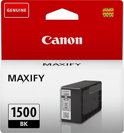 Canon PGI-1500 Black Ink Cartridge Standard Yield 400 Pages for MAXIFY MB2050