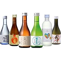 【新潟・秋田など酒処ばかり】 銘醸地から集めた「純米酒」 飲みきりサイズ のみくらべセット(あさ開・上善・金鵄正宗・雪の松島・名城・菊正宗) [ 日本酒 秋田県 300ml×6本 ]