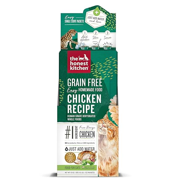 THE HONEST KITCHEN DEHYDRATED GRAIN FREE CHICKEN CAT...