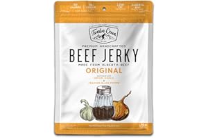 Twelve Cows Handcrafted Beef Jerky Original, Whole Muscle Premium Cuts, Alberta Beef, High Protein, Low Carb, Halal, Keto - 5