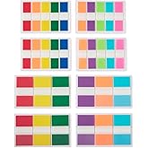 鶹 Basics Flags and Tabs Combo, 240pcs 2.4cm in Wide and 400pcs 1.2cm in Wide