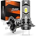 SEALIGHT H7 Bulbs 60000LM for ATVs & Powersports, 2025 Version, 60000LM Brighteness Wireless Fog Lights Easy Installation 10 Years Lifespan - Pack of 2