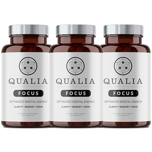 Qualia Focus Brain Booster Supplement | A Powerful Nootropic Designed ...