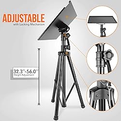 Pyle Projector Stand - Height & Angle Adjustable