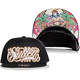 Sullen Men's Fire Island Adjustable Flatbill Snapback Hat Black