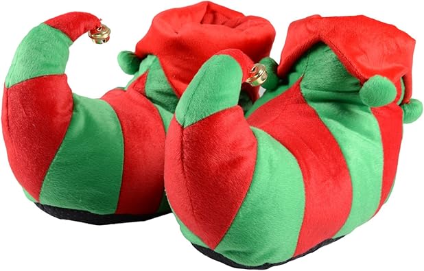 mens novelty christmas slippers