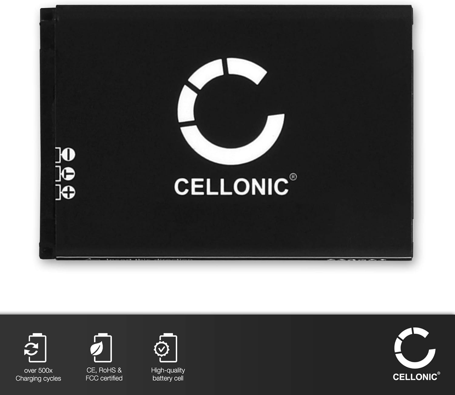 CELLONIC 1x Battery for Headset/Headphone Compatible with SteelSeries Arctis Pro Wireless, Siberia 800, Siberia 840, 160240 - Image 5