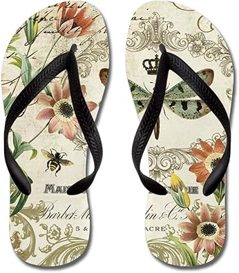 dragonfly flip flops