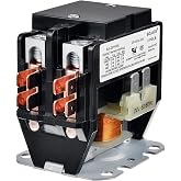 BOJACK 2 Poles FLA 40 Amp Coil 24 VAC Air Conditioner Condenser Compressor Contactor AC Definite Purpose Contactor