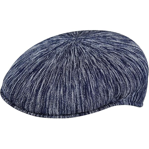 Kangol Nostalgia Stripe 507 Cap Flat Cap Hazy Indigo at Amazon