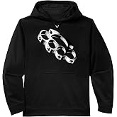 Blackwork Tattoo Flash Knuckles Performance Hoodie