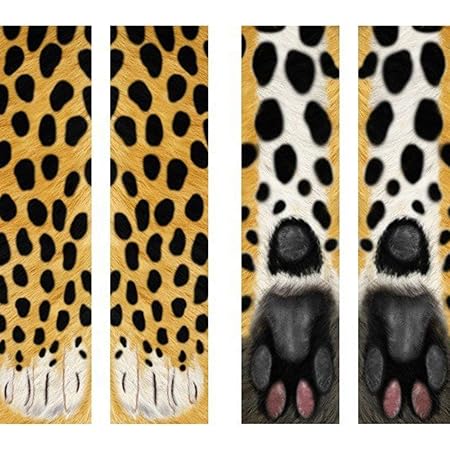 Banbie8409-3D Druck Tierfuß Huf Socken Erwachsene Klaue Digital Simulation Socken Spot