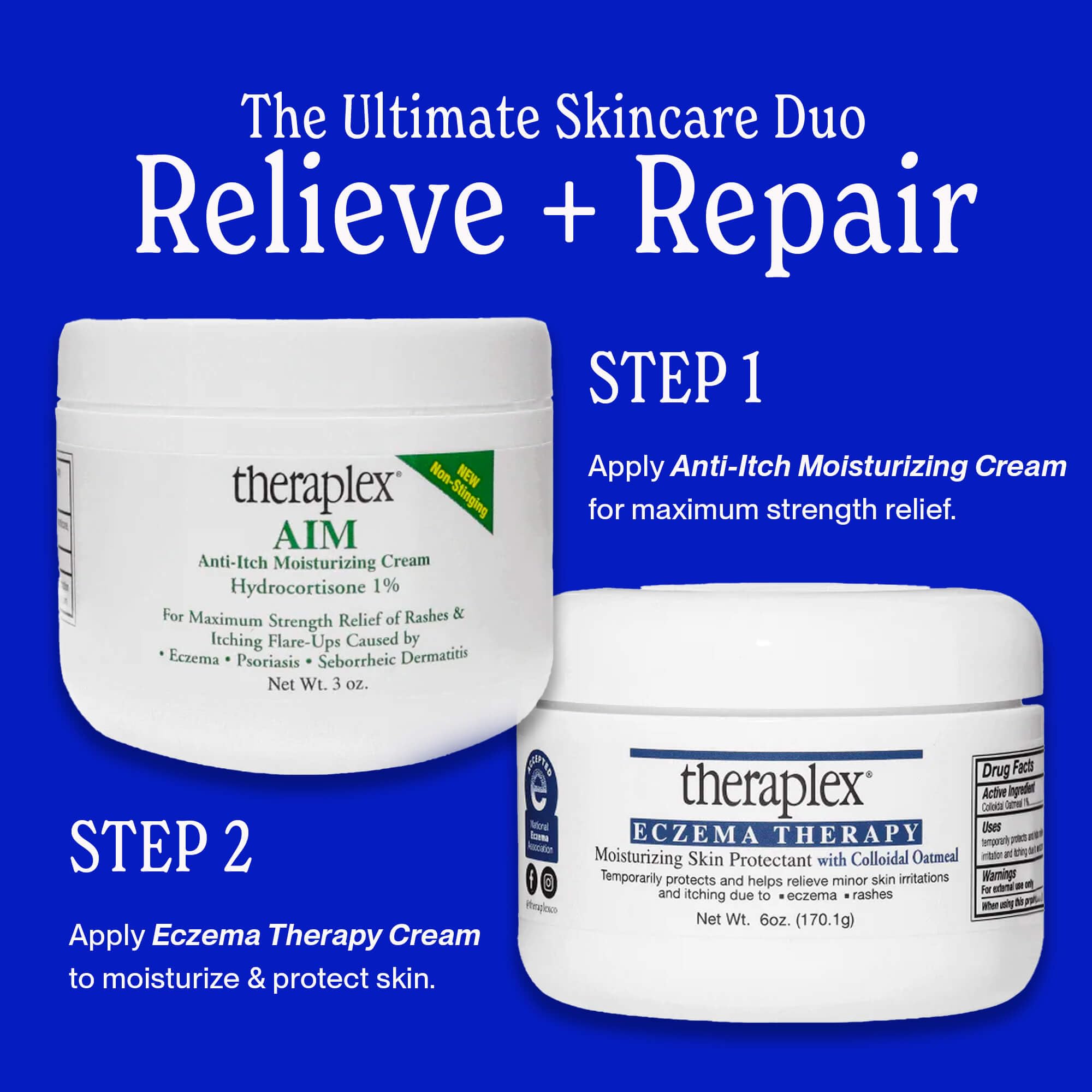 Theraplex Eczema Therapy (6 oz) Moisturizing Skin Protectant with