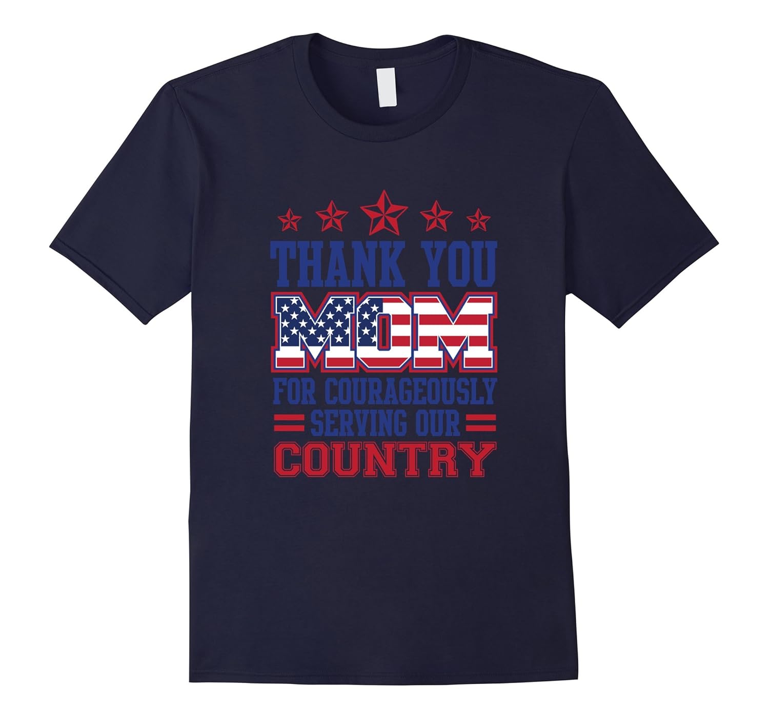 Veterans Day Tshirt Thank You Mom Appreciation Gift Tee-ANZ