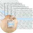 Tattoo Aftercare Bandage 6x6 inch Second Skin Healing Protective Clear Adhesive Film Dressing Supplies Cover for Large Port Surgery Incisions Guard Bath Wounds Patch (Pack of 50)