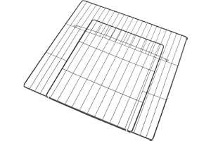 VILLCASE Replacement Dog Crate Door Panel Wire Fence for Cats Bunnies Indoor Pet Cage Accessory Easy Assemble