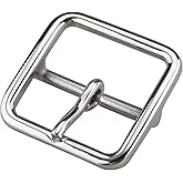 KOKUNGKUAN SENWA Men's Replacement Metal Buckle Square Pin Buckle Durable