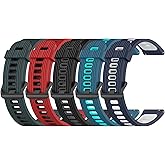 Chofit Replacement Bands Compatible with CARBINOX X-Ranger, Vortex, Vesta, Blaze Round, Blaze S, Blaze Square Bands,Soft Silicone Wristband Quick Release Sport Watch Strap