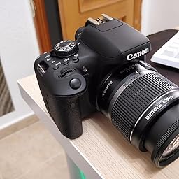 Canon EOS 750D Body - Cámara réflex digital de 24.2 Mp (pantalla 3 ...