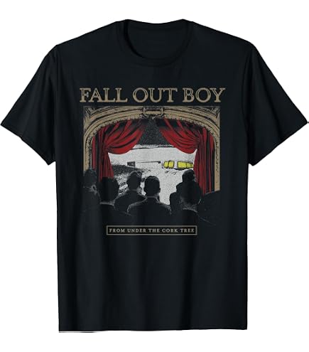 Amazon.com: Fall Out Boy - Smile Frown T-Shirt : Clothing, Shoes