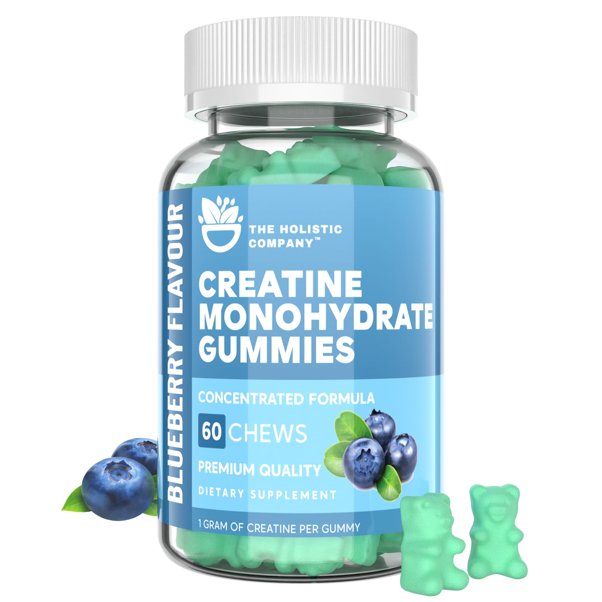 Creatine Monohydrate Gummies - Premium Quality High Strength Creatine Gummy, 1000MG Per Serving