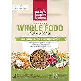 The Honest Kitchen Whole Grain Chicken & Superfoods Whole Food Clusters, Vet Crafted Human Grade Dry Dog Food, Skin, Coat, Di