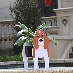 Gochoi Beagle Gifts for Women,Beagle Dog Planter