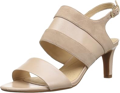 clarks open toe pumps