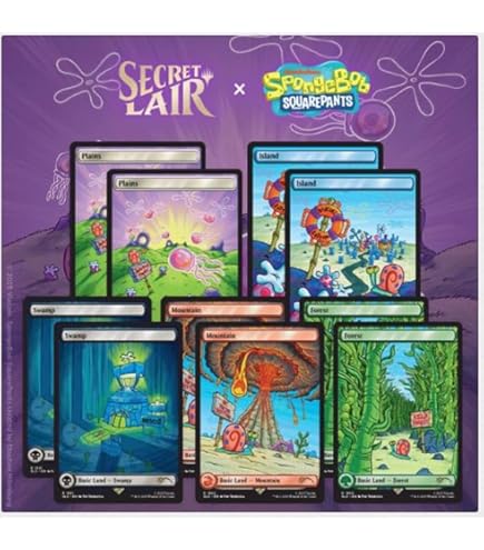 マジック：ザ・ギャザリング MTG SpongeBob SquarePants Bundle 61omQSl3J6L._UF350,350_QL50_.jpg
