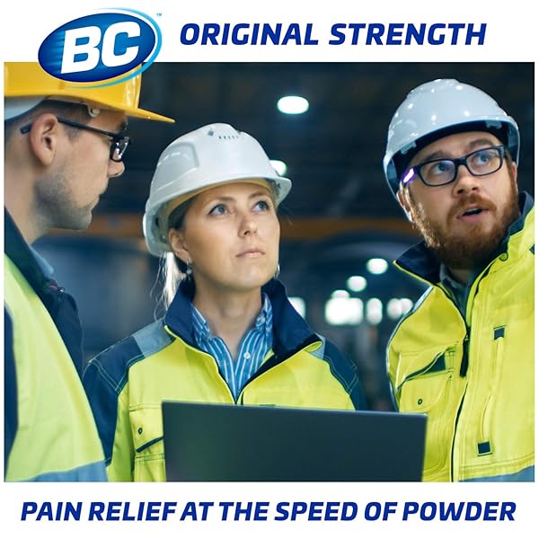 BC POWDER | FAST PAIN RELIEF | ASPIRIN (NSAID) & CAFFEINE | 50 COUNT (10042037103993)