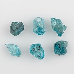 CRYSTALIS (30cts.) Blue Zircon Raw Crystals Loose