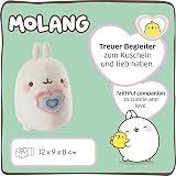 Nici Molang Cuddly Toy Rainbow Heart 12 cm Plush Toy view 3