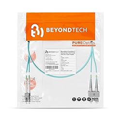 BEYONDTECH LC to SC Fiber Patch Cable Multimode