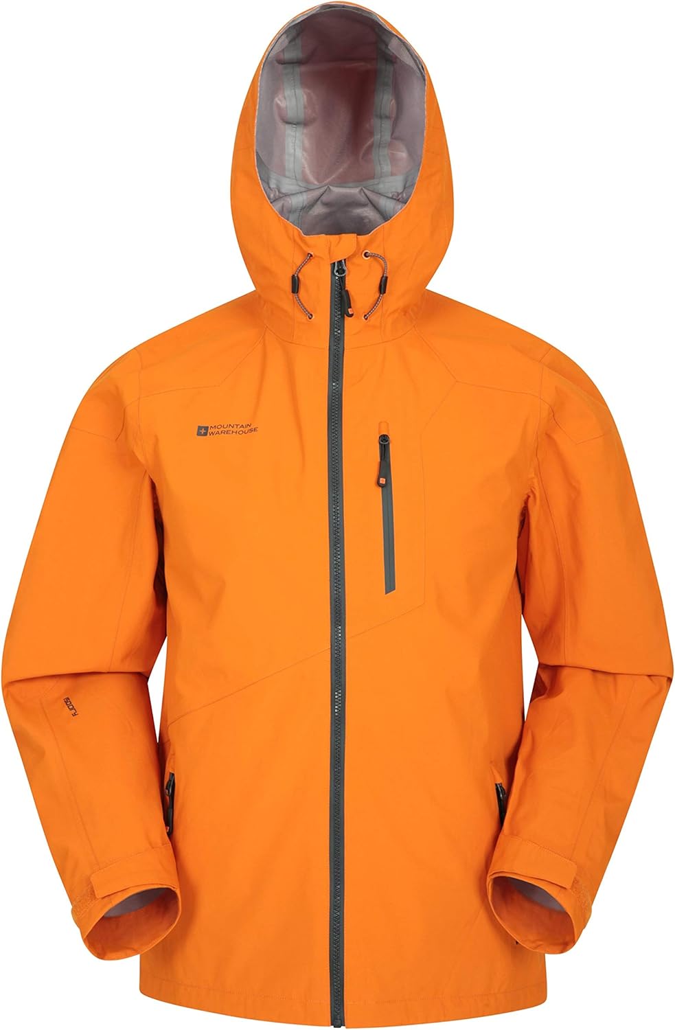 Mountain Warehouse Bachill Mens Waterproof Jacket Adjustable Hood