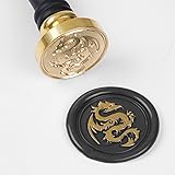 UNIQOOO Flying Dragon Wax Seal Stamp- Great for