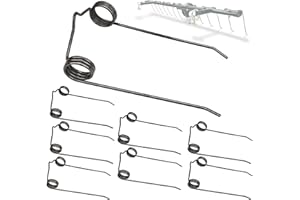 Pulems 46761 Dethatcher Replacement Spring Tine for Agri-Fab Lawn Sweeper, 8Pack 1/8" Diameter Thatcher Tine Compatible with 